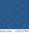 Floral seamless pattern background. 22053784