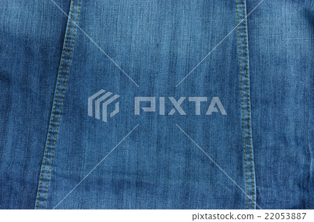 Blue jean with stitch line for background. 22053887