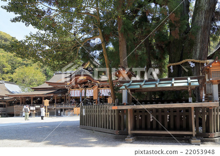 Oogami Shrine "Shrine of Mi" and "Hall of worship" 22053948