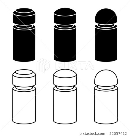 3d modern concrete bollard black symbols 3d modern concrete bollard black symbols 22057412