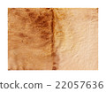 Aged paper folded in half 22057636