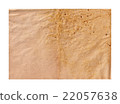 Aged paper folded in half 22057638