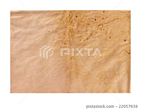 Aged paper folded in half 22057638