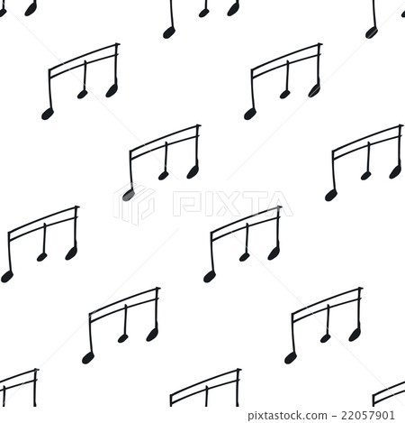 Seamless pattern with music notes Seamless pattern with music notes 22057901