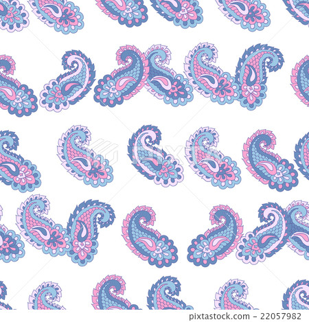 Seamless paisley pattern Seamless paisley pattern 22057982