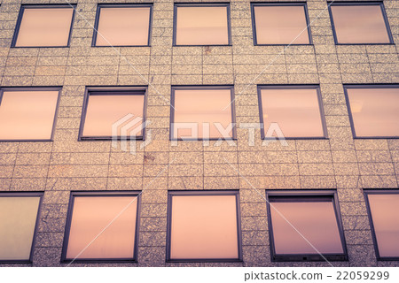 Office windows in shiny bronze colors Office windows in shiny bronze colors 22059299
