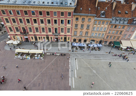 Old town in Warsaw, Poland.  22060625