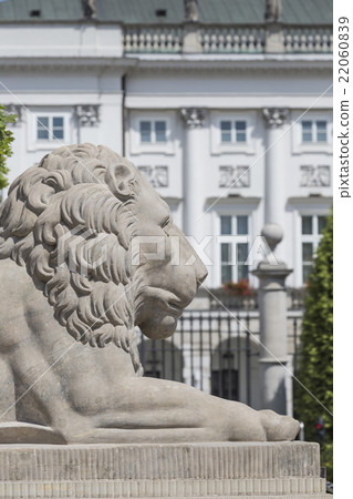 Presidential Palace in Warsaw, Poland. 22060839