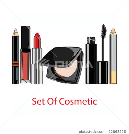 set of decorative cosmetics. 22062228