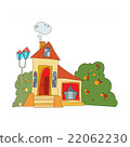 house in cartoon style 22062230