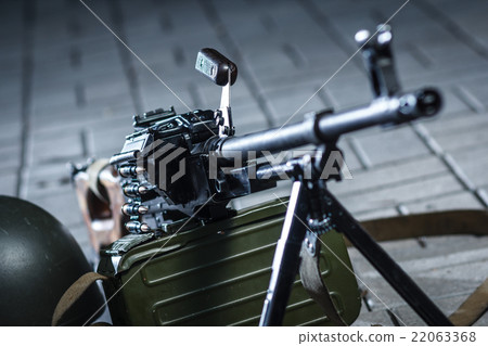 soviet russian weapon: PKM detail 22063368