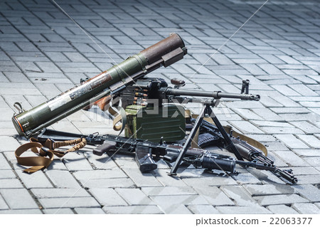 soviet russian weapon: weapon pile 22063377