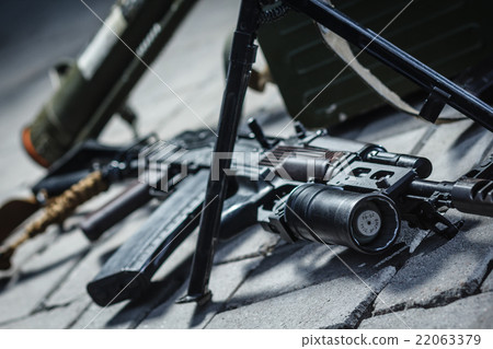 soviet russian weapon: weapon pile 22063379