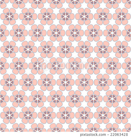 Six Petals abstract pink flowers Six Petals abstract pink flowers 22063428