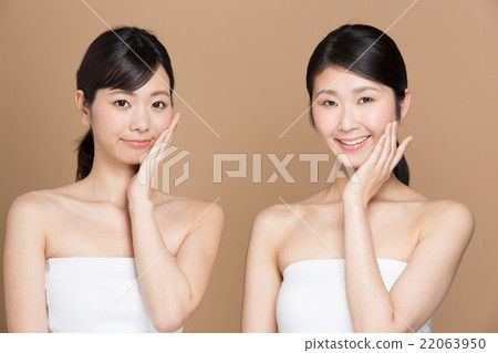 女人的皮膚護理形象 22063950