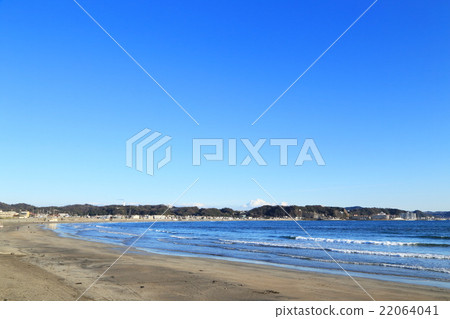 Shonan Coast in winter 22064041