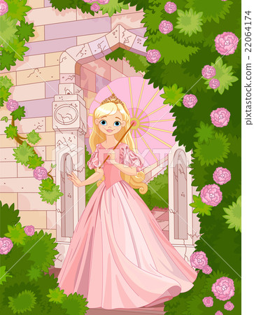 Beautiful Princess at Summer Day 22064174