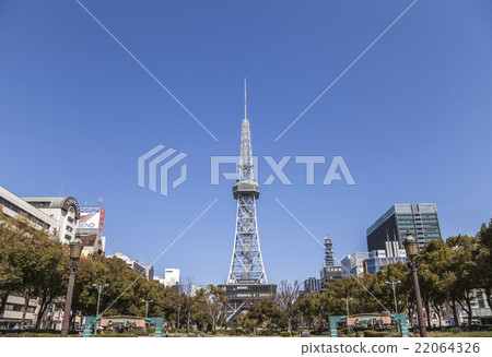 從Hisayodo Odori Park觀看電視塔 22064326