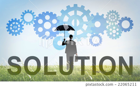 Solution Sloving Business Result Progress Concept Solution Sloving Business Result Progress Concept 22065211
