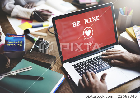 Be Mine Valantine Romance Heart Love Passion Concept 22065349