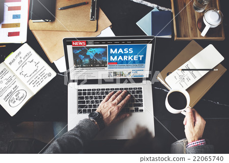Mass Market Commercial Production Business Concept 22065740