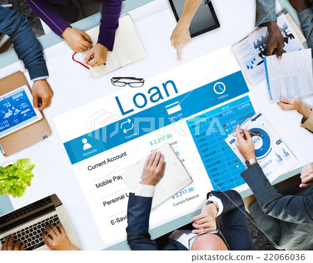 Loan Banking Accounting Budget Money Concept Loan Banking Accounting Budget Money Concept 22066036