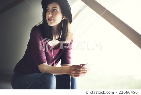 Woman Women Connection Digital Device Internet Concept 22066456