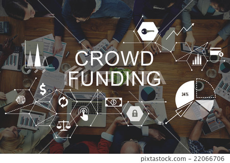 Crowd Funding Supporters Investment Fundraising Contribution Con 22066706