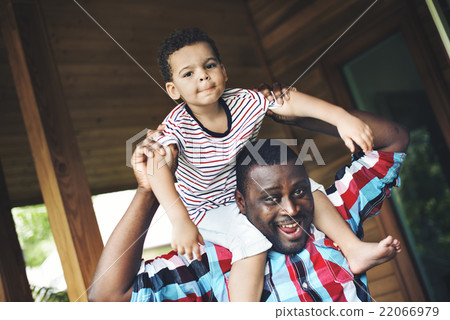 Father Son Bonding Parent Togetherness Cheerful Concept Father Son Bonding Parent Togetherness Cheerful Concept 22066979
