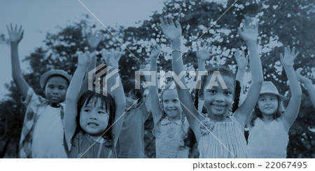 Preschooler Children Play Recreation Friends Concept Preschooler Children Play Recreation Friends Concept 22067495