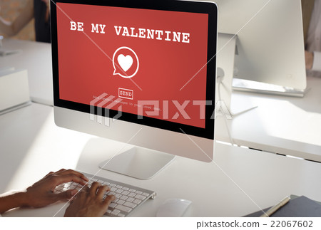 Be My Valantine Romance Heart Love Passion Concept Be My Valantine Romance Heart Love Passion Concept 22067602