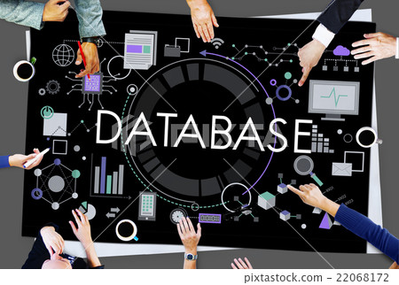 Database Data Information Business Chart Concept 22068172