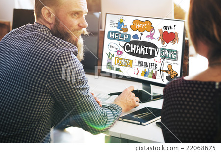 Charity Donate Give Hope Aid Concept Charity Donate Give Hope Aid Concept 22068675