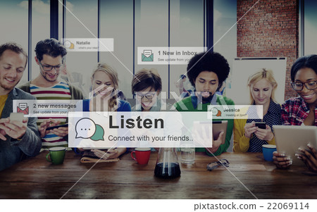 Listen Communication Listening Noise Concept 22069114