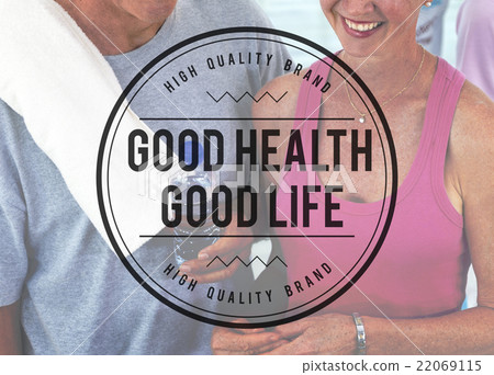 Good Health Good Life Lifestyle Nutrition Exercise Concept 22069115