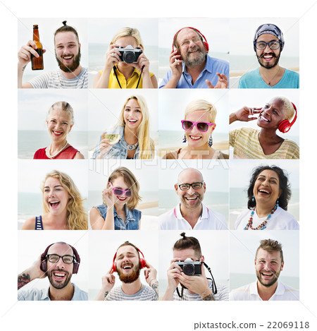 People Set of Faces Diversity Human Face Concept People Set of Faces Diversity Human Face Concept 22069118