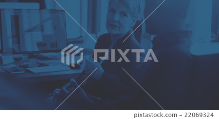 Business People Meeting Conference Discussion Working Concept 22069324