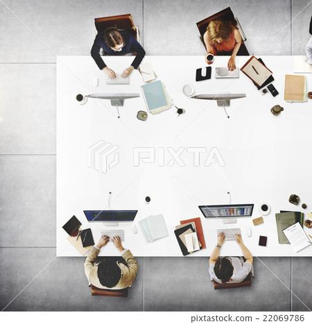 Business Team Meeting Connection Digital Technology Concept Business Team Meeting Connection Digital Technology Concept 22069786