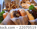 Many hamburgers 22070519
