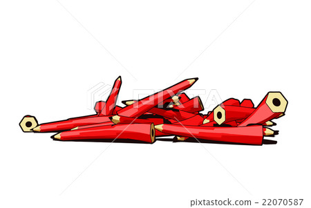 Red Pencils 22070587