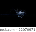 The moment when ice enters the water 22070971
