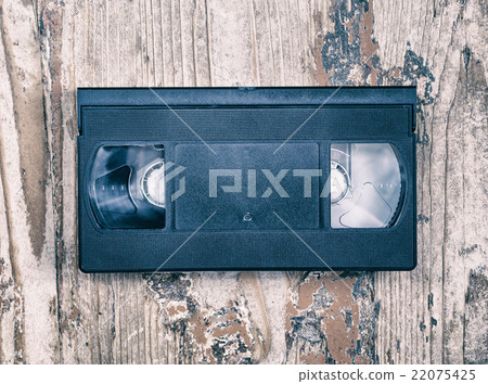 video cassette close-up 22075425