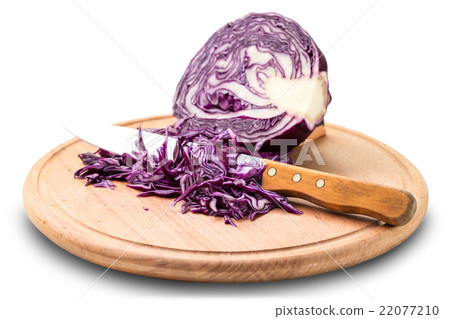 fresh blue cabbage 22077210