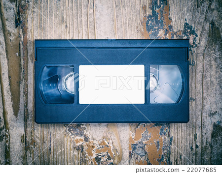 video cassette close-up 22077685