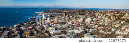 Seattle, Elliott Bay and the Port 22077973