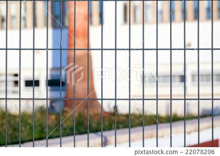 Fence of metal grille 22078206