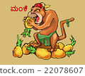 Astrological zodiac Monkey. Chinese New Year. 22078607