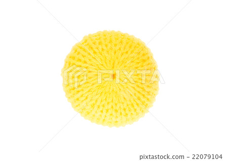 Yellow wool yarn knitting ball 22079104