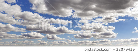 Panoramic picture of a cloudscape Panoramic picture of a cloudscape 22079439