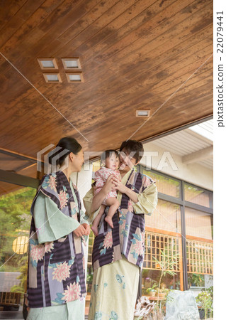 family trip, family, hot springs vacation 22079441